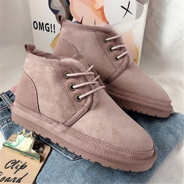 new style genuine sheepskin leather woman snow boots 100% natural fur ankle snow boots warm wool women's winter, Black
new style genuine sheepskin leather woman snow boots 100% natural fur ankle snow boots warm wool women's winter, Black