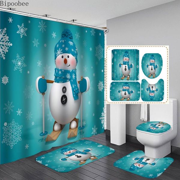bipoobee christmas bathroom curtain mat 2020 merry christmas decor for home anti-slip rug cover toilet bath mat shower curtains
bipoobee christmas bathroom curtain mat 2020 merry christmas decor for home anti-slip rug cover toilet bath mat shower curtains