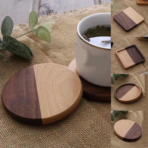 mats & pads simple durable heat resistant square round drink mat bowl teapot coffee cup pad placemats decor walnut wood coasters
mats & pads simple durable heat resistant square round drink mat bowl teapot coffee cup pad placemats decor walnut wood coasters
