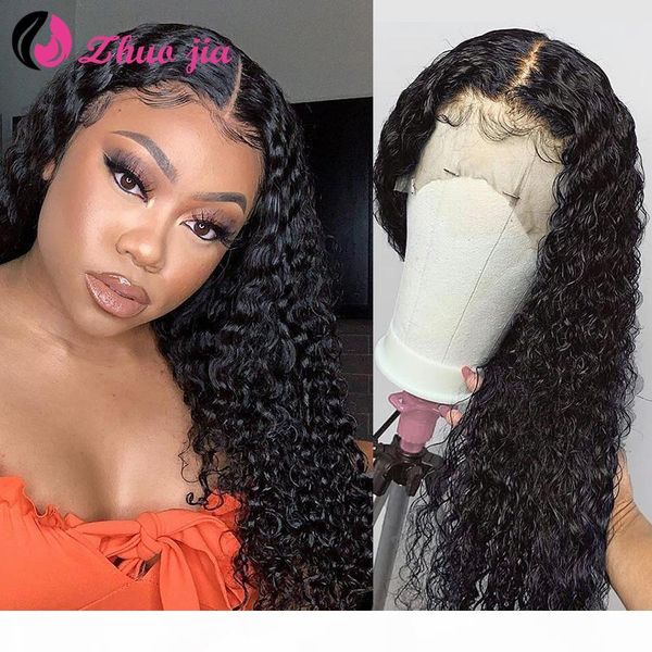 lace front human hair wigs 13*4 brazilian kinky curly human hair wig preplucked with baby hair zhuo jiacurly lace front wig, Black
lace front human hair wigs 13*4 brazilian kinky curly human hair wig preplucked with baby hair zhuo jiacurly lace front wig, Black