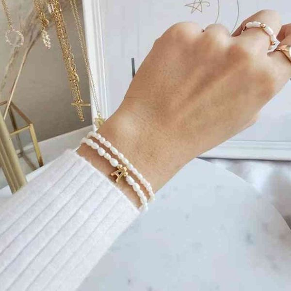 natural freshwater pearl stainless steel letter bracelet fashion classic a-z initial adjustable bangle man women daily accessory, Golden;silver
natural freshwater pearl stainless steel letter bracelet fashion classic a-z initial adjustable bangle man women daily accessory, Golden;silver