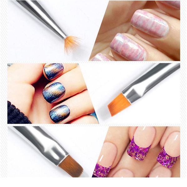 7pcs/set nail art design brush pen for flower design line liner stripes painting dotting brushes pen set manicure diy t qylmzz, Silver
7pcs/set nail art design brush pen for flower design line liner stripes painting dotting brushes pen set manicure diy t qylmzz, Silver