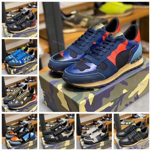 camouflage sneaker womens mens rivet shoes studded flats mesh camo suede leather casual trainers rockrunner shoes chaussures, Black
camouflage sneaker womens mens rivet shoes studded flats mesh camo suede leather casual trainers rockrunner shoes chaussures, Black