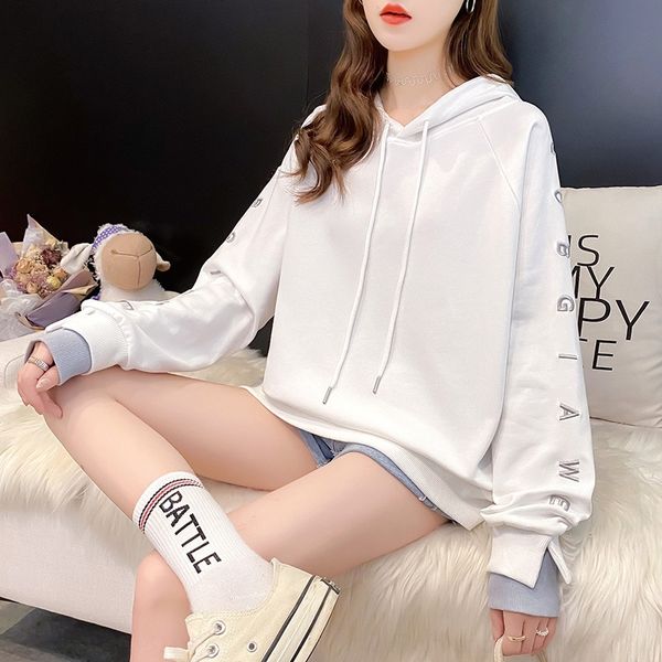 xyyrc fake two-piece hooded thin coat women 2020 new korean style loose spring long autumn sweater and coat sweater coatsleeve for fashionab, Black
xyyrc fake two-piece hooded thin coat women 2020 new korean style loose spring long autumn sweater and coat sweater coatsleeve for fashionab, Black