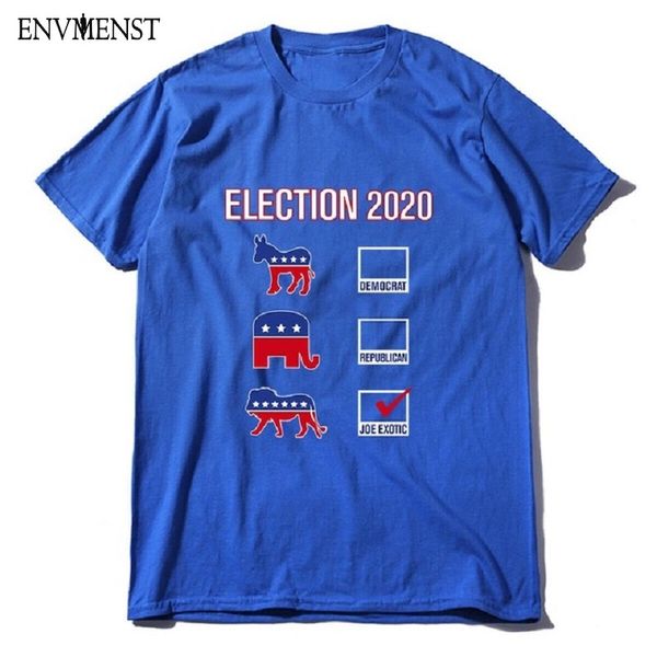 спорт xs-3xl джо exotic тигр король губернатор shirt 2020 exotic выборы 2020 100% качество хлопка мужская футболка женская футболка
спорт xs-3xl джо exotic тигр король губернатор shirt 2020 exotic выборы 2020 100% качество хлопка мужская футболка женская футболка