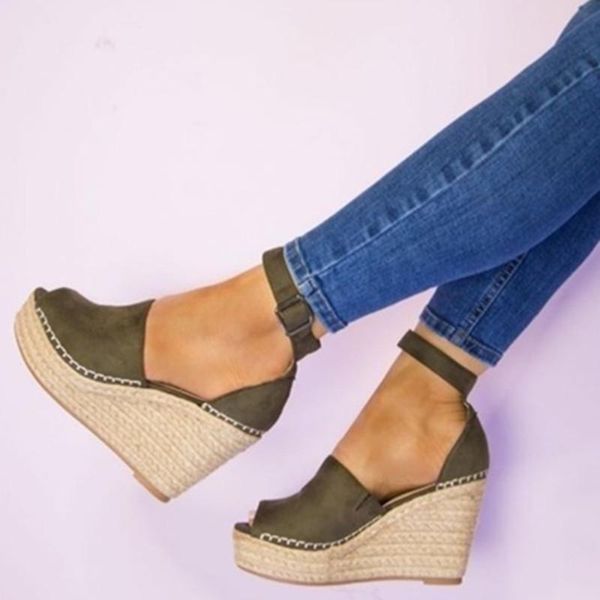 summer women weave thick platform wedge sandals shoes lady girl bohemia fishmen ankle strap sandals shoes, Black
summer women weave thick platform wedge sandals shoes lady girl bohemia fishmen ankle strap sandals shoes, Black