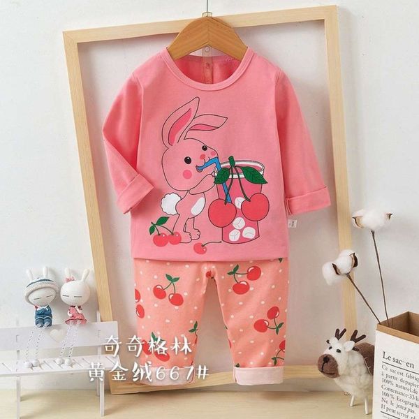 piece cartoon children's two new home autumn pajamas short sve suit baby girl air conditioning cloth gx2n, Blue;red
piece cartoon children's two new home autumn pajamas short sve suit baby girl air conditioning cloth gx2n, Blue;red