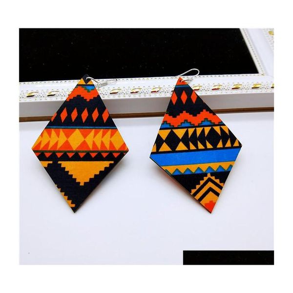 influx earrings female diamond african painted pattern retro printing simple wooden ge sqccky queen66, Silver
influx earrings female diamond african painted pattern retro printing simple wooden ge sqccky queen66, Silver
