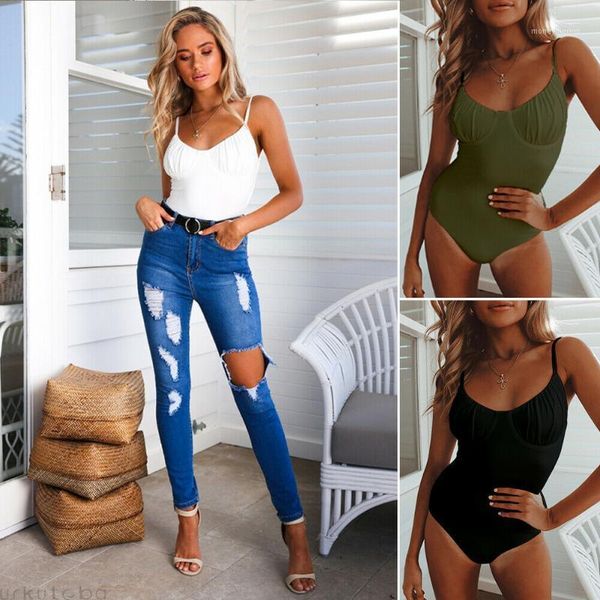 women's jumpsuits & rompers fashion women crew neck sleeveless bodysuit jumpsuit romper 4 colour1, Black;white
women's jumpsuits & rompers fashion women crew neck sleeveless bodysuit jumpsuit romper 4 colour1, Black;white