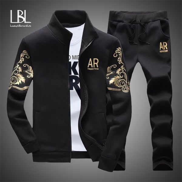 men's tracksuit sportswear sets spring autumn casual tracksuits men 2 piece zipper sweatshirt + sweatpants brand track suit set 201130, Gray
men's tracksuit sportswear sets spring autumn casual tracksuits men 2 piece zipper sweatshirt + sweatpants brand track suit set 201130, Gray