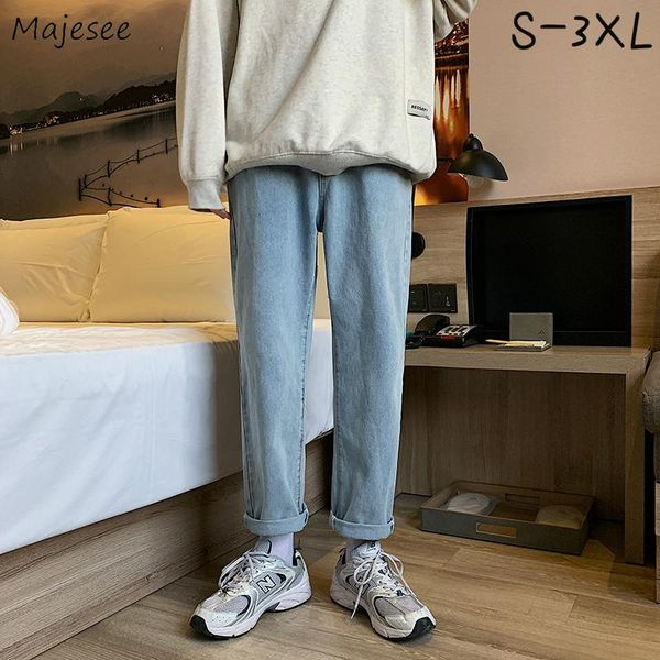 men's jeans denim men plus size 3xl button ankle-length baggy autumn winter outwear trousers male all-match soft harajuku simple, Blue
men's jeans denim men plus size 3xl button ankle-length baggy autumn winter outwear trousers male all-match soft harajuku simple, Blue