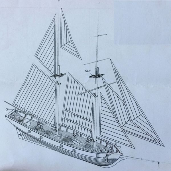 1/100 scale halcon 1840 diy sailboat model kit 400 150 x 300mm handmade wooden assembly sailing boats children toys gift y200428
1/100 scale halcon 1840 diy sailboat model kit 400 150 x 300mm handmade wooden assembly sailing boats children toys gift y200428