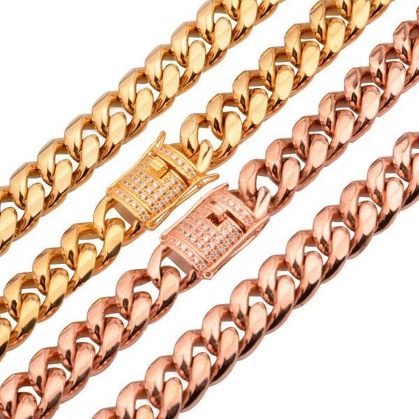 15mm new jewelry 316l stainless steel gold/rose gold jewelry miami cuban curb link chain mens womens necklace or bracelet bangle, Silver
15mm new jewelry 316l stainless steel gold/rose gold jewelry miami cuban curb link chain mens womens necklace or bracelet bangle, Silver