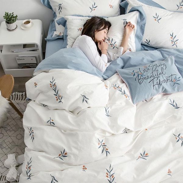 pastoral floral bedding set teen,full king white blue yellow cotton double home textile bed sheet pillow case duvet cover
pastoral floral bedding set teen,full king white blue yellow cotton double home textile bed sheet pillow case duvet cover