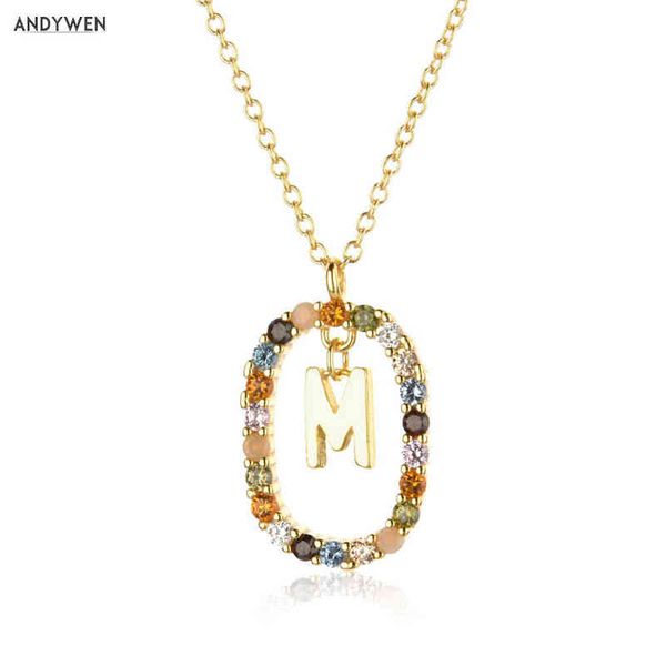nxy pendant necklace andywen collier avec lettres de l'alphabet m en argent sterling 925, pendentif 26 initiales, long ras du cou brelo, Silver
nxy pendant necklace andywen collier avec lettres de l'alphabet m en argent sterling 925, pendentif 26 initiales, long ras du cou brelo, Silver