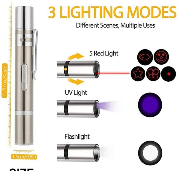 usb laser light led pen stainless steel mini rechargeable laser multi-pattern 3 in 1 pet training t wmtvzm xhlight
usb laser light led pen stainless steel mini rechargeable laser multi-pattern 3 in 1 pet training t wmtvzm xhlight