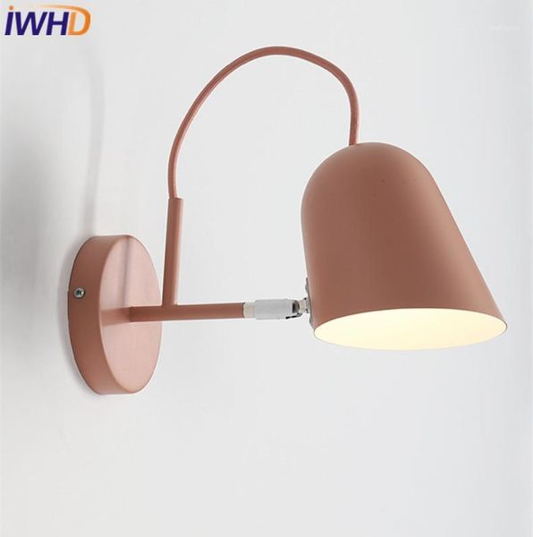 iwhd led wall lamp iron pink creative nordic wall lights wandlamp colorful fixtures home bathroom light kid's room bedside light1
iwhd led wall lamp iron pink creative nordic wall lights wandlamp colorful fixtures home bathroom light kid's room bedside light1