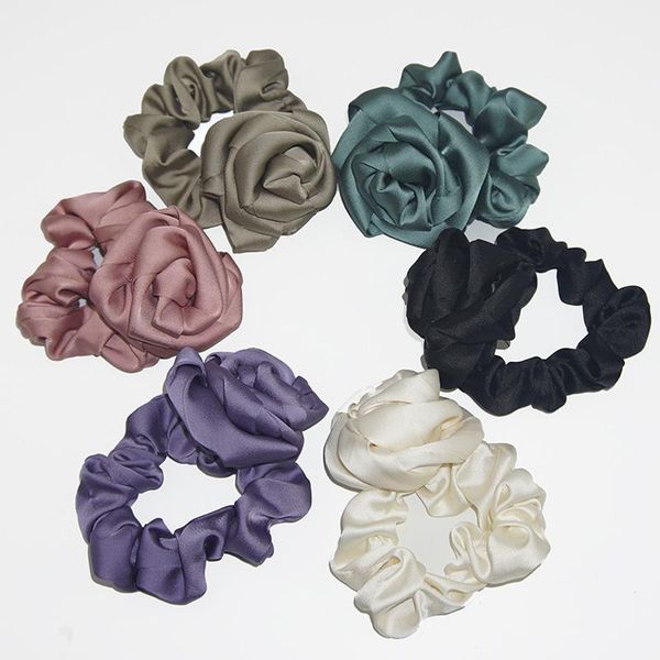 hair accessories silk big rose flower elastic band for women girls crystal tie rubber scrunchies
hair accessories silk big rose flower elastic band for women girls crystal tie rubber scrunchies