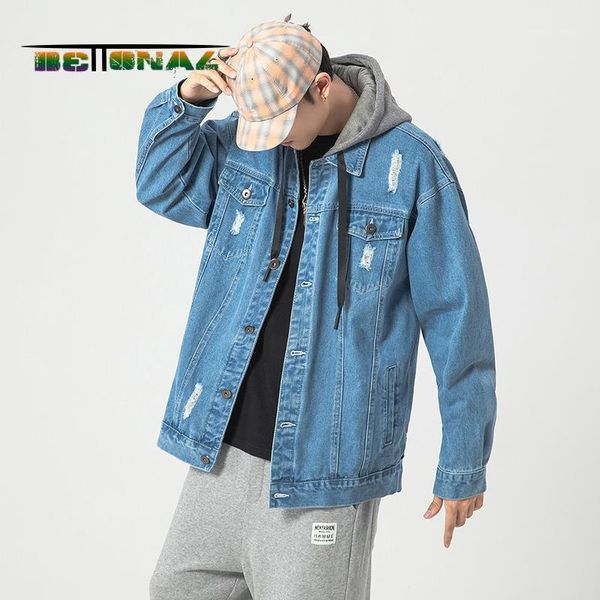 men's jackets bettonal hoodies vintage denim jacket men coats streetwear hip hop youth clothes male autumn hoodie clothing korea japan, Black;brown
men's jackets bettonal hoodies vintage denim jacket men coats streetwear hip hop youth clothes male autumn hoodie clothing korea japan, Black;brown