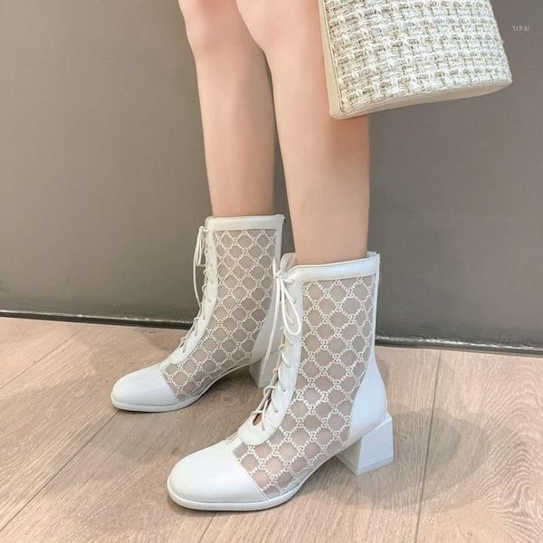 boots ankle women summer lace-up shoes 2021 thick heel hollow mesh fashion sandals breathable female women1, Black
boots ankle women summer lace-up shoes 2021 thick heel hollow mesh fashion sandals breathable female women1, Black
