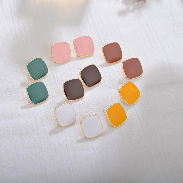 uam korean new red geometric rules small square shape drop oil stud earrings for woman classic fashion jewelry gifts wholesale, Golden;silver
uam korean new red geometric rules small square shape drop oil stud earrings for woman classic fashion jewelry gifts wholesale, Golden;silver
