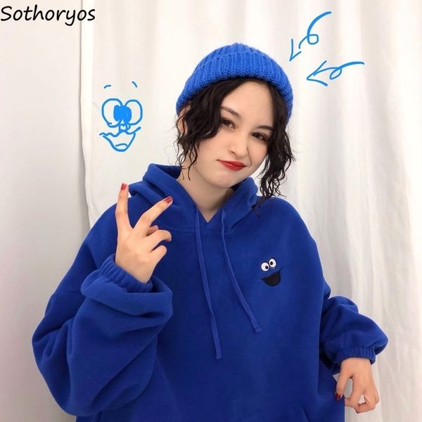 hoodies women pockets embroidered cartoon trendy cute female loose bfplus velvet womens long sleeve all-match lovely streetwear y200106, Black
hoodies women pockets embroidered cartoon trendy cute female loose bfplus velvet womens long sleeve all-match lovely streetwear y200106, Black