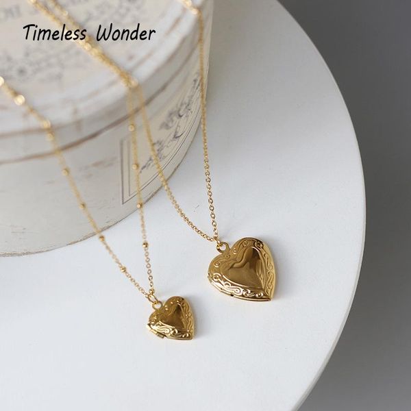 timeless wonder titanium open heart choker necklace women jewelry stainless steel punk gothic boho ins trendy gold new 3323, Golden;silver
timeless wonder titanium open heart choker necklace women jewelry stainless steel punk gothic boho ins trendy gold new 3323, Golden;silver