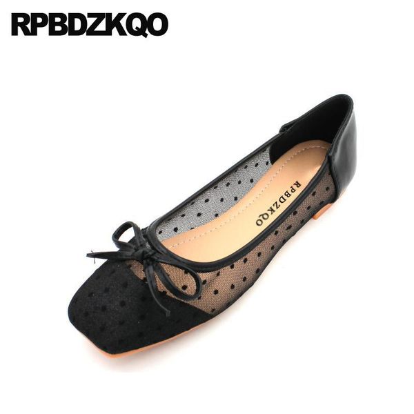 shoes bow cute dress square toe soft ballet flats women korean mesh bowtie large size ballerina breathable white black polka dot
shoes bow cute dress square toe soft ballet flats women korean mesh bowtie large size ballerina breathable white black polka dot