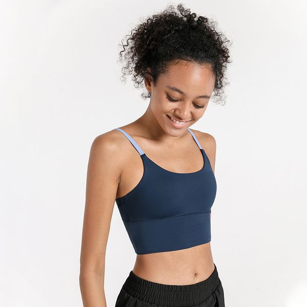 sports bra yoga outfits contrast color thin shoulder belt women underwears suspender vest mesh stitching back shock proof padded tank, White;red
sports bra yoga outfits contrast color thin shoulder belt women underwears suspender vest mesh stitching back shock proof padded tank, White;red