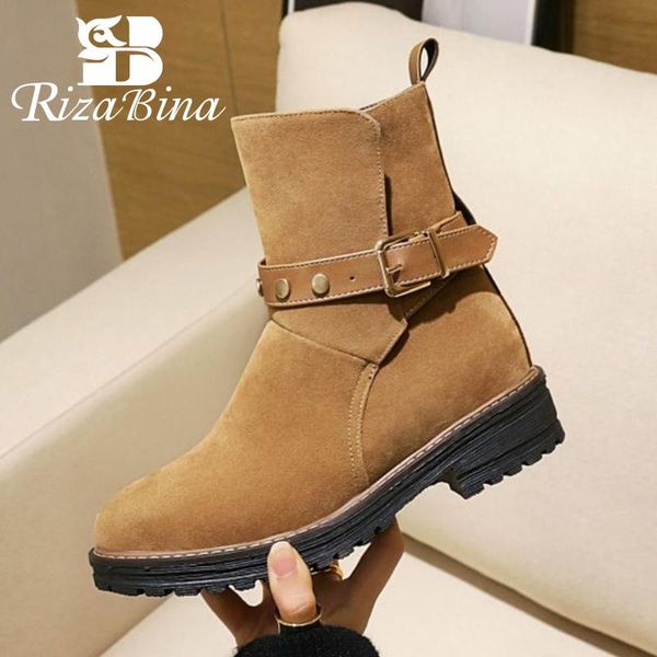 rizabina 2021 new wome ankle boots fashion buckle flats winter shoes woman warm casual short boot lady daily footwear size 33-43, Black
rizabina 2021 new wome ankle boots fashion buckle flats winter shoes woman warm casual short boot lady daily footwear size 33-43, Black