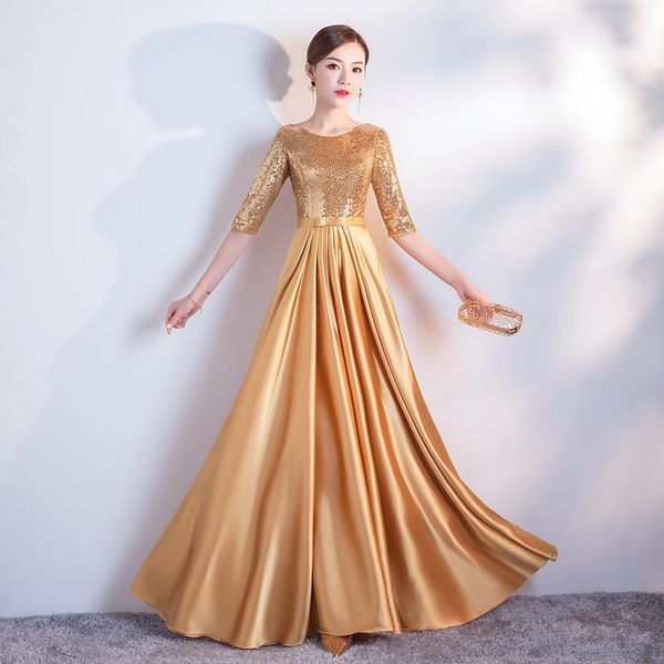 chorus performance dress 2020 new winter slim fit graduation party evening dress1, Black
chorus performance dress 2020 new winter slim fit graduation party evening dress1, Black