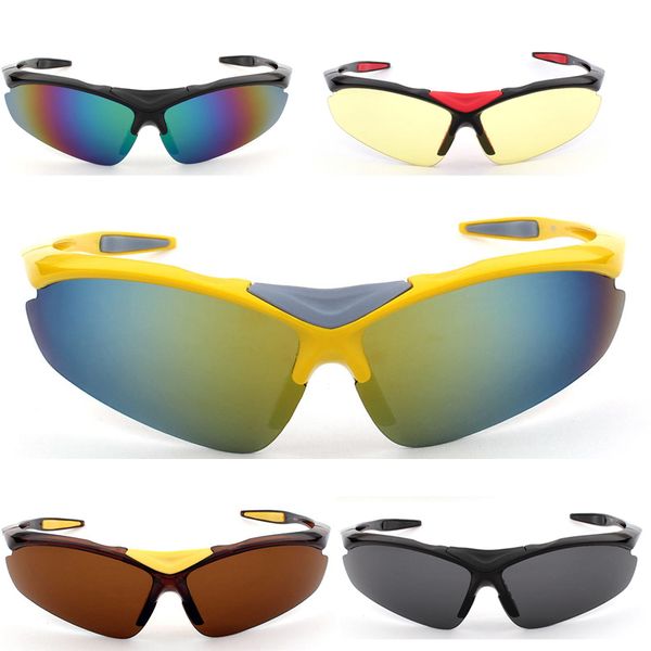 new designer womens discolor cycling sunglass outdoor sport sunglasses uv protection goggles for mountain road bike bicycles fishing glasses, White;black
new designer womens discolor cycling sunglass outdoor sport sunglasses uv protection goggles for mountain road bike bicycles fishing glasses, White;black