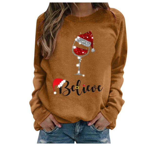 women's chirstmas print long-sleeved sweatshirt casual blouse pullover clothing autumn o-neck pullover merry chirstmas#t2, Black 
women's chirstmas print long-sleeved sweatshirt casual blouse pullover clothing autumn o-neck pullover merry chirstmas#t2, Black