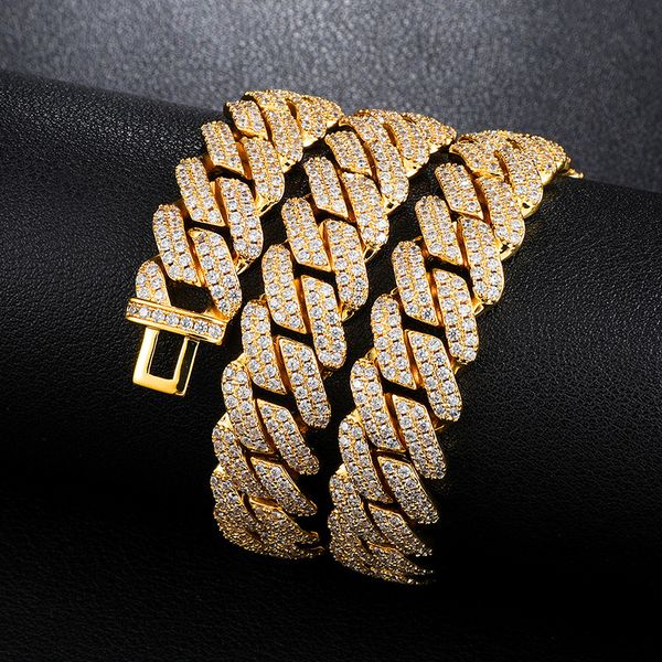 trendy mens hip hop necklace 12mm 16/18/20" gold plated bling cz copper cuban chain necklace rapper jewelry, Silver
trendy mens hip hop necklace 12mm 16/18/20" gold plated bling cz copper cuban chain necklace rapper jewelry, Silver