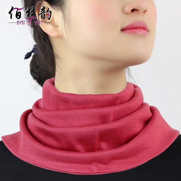 autumn silk cashmere turtleneck collar female warm layer thick collar small silk scarf y201007, Blue;gray
autumn silk cashmere turtleneck collar female warm layer thick collar small silk scarf y201007, Blue;gray