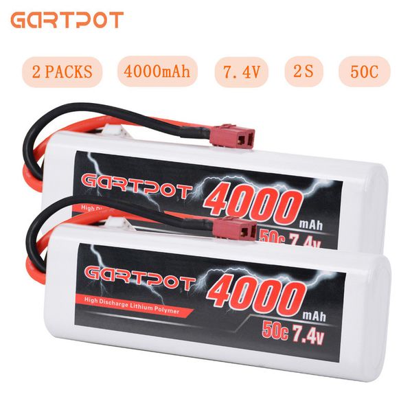 2units gartpot 4000mah car 2s battery 50c lipo 7.4v with deans plug for rc truck traxxas
2units gartpot 4000mah car 2s battery 50c lipo 7.4v with deans plug for rc truck traxxas