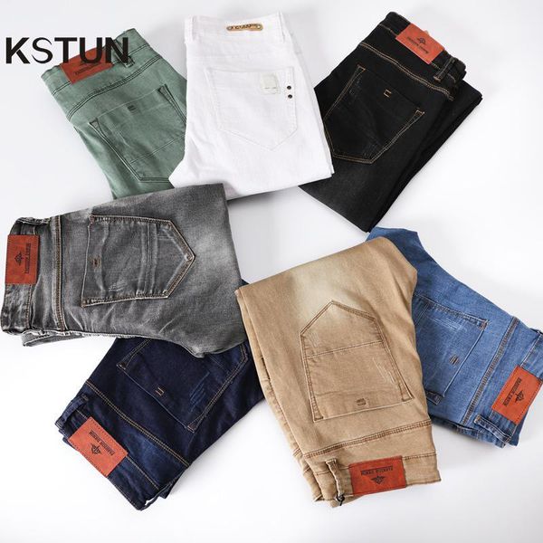 mens colored jeans stretch skinny jeans men fashion casual slim fit denim trousers male green black khaki white pants male brand1, Blue
mens colored jeans stretch skinny jeans men fashion casual slim fit denim trousers male green black khaki white pants male brand1, Blue