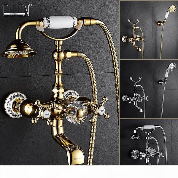 bathtub telephone wall mixer with type faucets el8310g tap gold brass bath faucet hand handle shower sets luxury crystal mounted sqctbp
bathtub telephone wall mixer with type faucets el8310g tap gold brass bath faucet hand handle shower sets luxury crystal mounted sqctbp