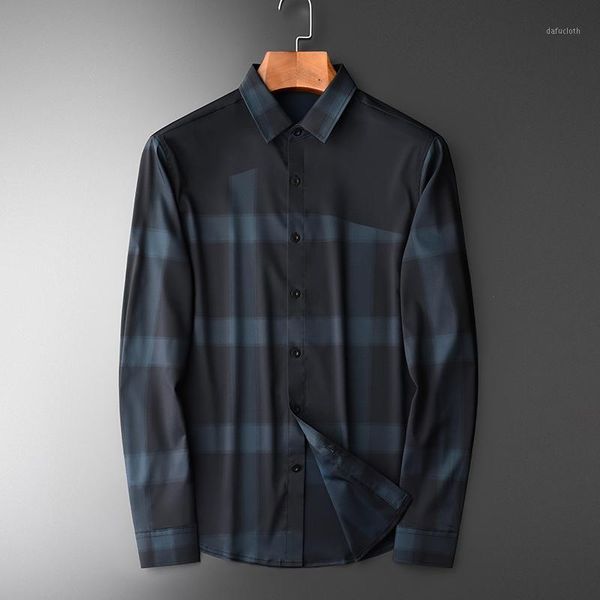lu yarn dyed plaid men shirts luxury silk fabrics business leisure grid mens dress shirt plus size 4xl mens shirts casual1, White;black
lu yarn dyed plaid men shirts luxury silk fabrics business leisure grid mens dress shirt plus size 4xl mens shirts casual1, White;black