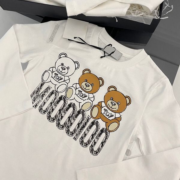 детская мода с длинным рукавом футболки мальчики девочки осень фуфайки с sketch напечатанная письмом и медведь pattern дети повседневный пул, Blue
детская мода с длинным рукавом футболки мальчики девочки осень фуфайки с sketch напечатанная письмом и медведь pattern дети повседневный пул, Blue