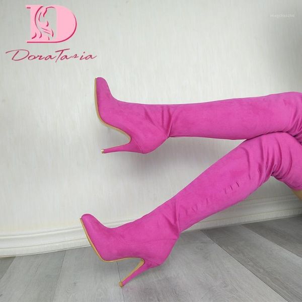 boots doratasia plus size 32-48 ladies thin high heels thigh solid over the knee women party shoes woman1, Black
boots doratasia plus size 32-48 ladies thin high heels thigh solid over the knee women party shoes woman1, Black