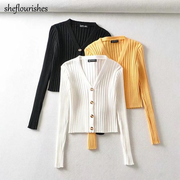 women's knits & tees knitted cropped cardigan women slim sweater fall long sleeve v neck ribbed solid white black crop cute
women's knits & tees knitted cropped cardigan women slim sweater fall long sleeve v neck ribbed solid white black crop cute