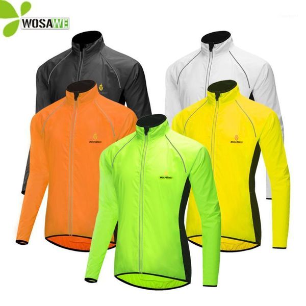 running jackets wosawe 5 colors sports breathable reflective safety clothing men women cycling bike bicycle windbreaker sweatshirts1, Black;red
running jackets wosawe 5 colors sports breathable reflective safety clothing men women cycling bike bicycle windbreaker sweatshirts1, Black;red