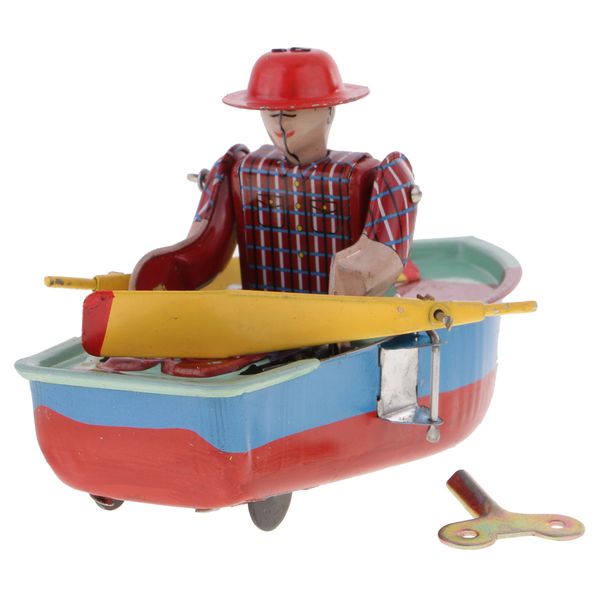 классический гребная лодка tin toy коллекционная заводной wind up игрушки детские подарки #b
классический гребная лодка tin toy коллекционная заводной wind up игрушки детские подарки #b