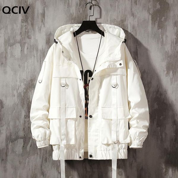 men streetwear hip hop bomber jacket man harajuku ribbons pockets windbreaker korean style fashions clothing, Black;brown
men streetwear hip hop bomber jacket man harajuku ribbons pockets windbreaker korean style fashions clothing, Black;brown