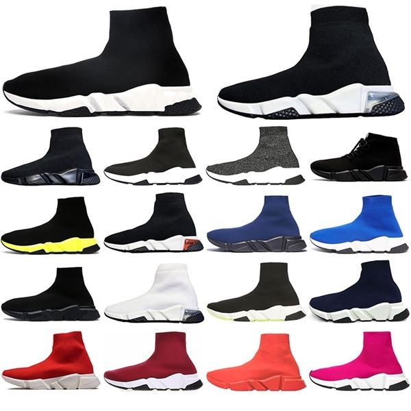 top носок обувь speed trainer runner тройной черный стрейч вязание блестки мода открытая подошва женщины mens вскользь тапок платформа ква, Black
top носок обувь speed trainer runner тройной черный стрейч вязание блестки мода открытая подошва женщины mens вскользь тапок платформа ква, Black