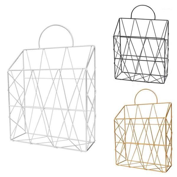 nordic metal magazine book display rack, creative wall-mounted decorative basket, deskstorage rack1
nordic metal magazine book display rack, creative wall-mounted decorative basket, deskstorage rack1