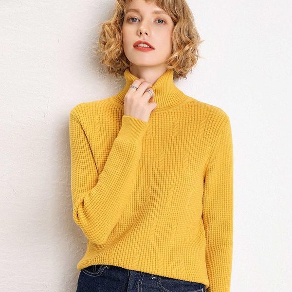 women's sweaters sherhure 2021 autumn turtleneck knitting pull long sleeve women white sweater and pullovers femme tricot1, White;black
women's sweaters sherhure 2021 autumn turtleneck knitting pull long sleeve women white sweater and pullovers femme tricot1, White;black
