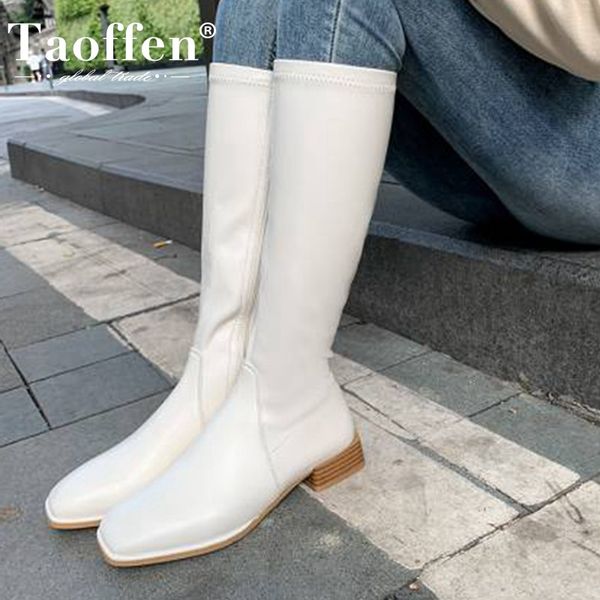 taoffen новые женщины длинные сапоги real learher площади toe зимы женщин колено высокие сапоги моды зимняя обувь женщина обувь размер 34-39, Black
taoffen новые женщины длинные сапоги real learher площади toe зимы женщин колено высокие сапоги моды зимняя обувь женщина обувь размер 34-39, Black