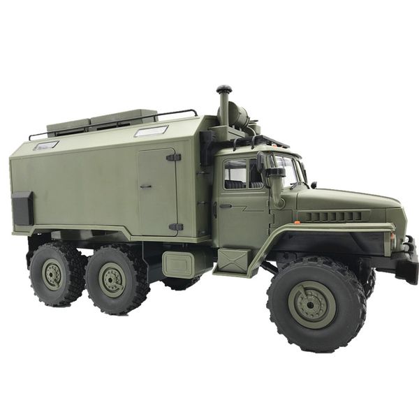 New B36 WPL RC Truck Ural 1/16 2.4G 6WD Remote Control Military Truck Rock Crawler Car Hobby Toys for Boys Christmas Gift Toys
New B36 WPL RC Truck Ural 1/16 2.4G 6WD Remote Control Military Truck Rock Crawler Car Hobby Toys for Boys Christmas Gift Toys